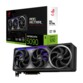 Emballage de la carte graphique Asus ROG Astral GeForce RTX 5090 avec design noir et vert NVIDIA, logo ROG, mentions RTX 5090 et DLSS 4
