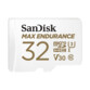 Carte microSDHC MAX ENDURANCE 32 Go