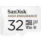 Carte microSDHC grande endurance 32 Go