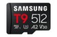 Carte microSDXC T9 UHS-I 512 Go