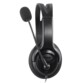 Casque à micro filaire WE Jack 3,5 mm et USB pour visioconférence et gaming