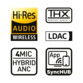 Casque gaming sans fil Hyperpunk 3 Wireless avec ANC hybride