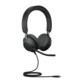 Casque professionnel filaire Jabra Evolve2 40 SE avec son haute qualité