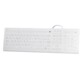 Clavier filaire médical coloris blanc de la marque T’nB