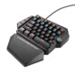 Clavier gamer filaire mécanique format à une main