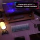Clavier gamer mécanique 60% gris / noir