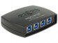 Commutateur USB 5 Gb/s 4 PC vers 1 appareil