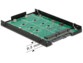Convertisseur 2.5''Convertiss SATA à 22 broches vers 2 x M.2 avec boîtier