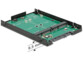 Convertisseur 2.5'' SATA à 22 broches vers 2 x mSATA avec RAID avec boîtier