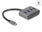 Hub de 4 ports USB-A 5 Gbps avec connecteur USB-C