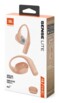 Boîte de vente JBL Sense Lite beige avec écouteurs, autonomie 32h et design open ear