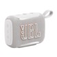 Enceinte nomade JBL Go 3 vue de trois-quarts avec boucle de transport en tissu intégrée