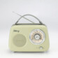 Enceinte/radio Rétro 2 vert olive bluetooth FM USB