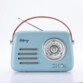 Enceinte/radio Rétro 3 bleue bluetooth FM USB