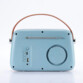 Enceinte/radio Rétro 3 bleue bluetooth FM USB