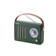 Enceinte/radio rétro verte bluetooth FM USB