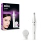 Épilateur visage et brosse nettoyante 2-en-1 Face 810