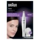 Épilateur visage et brosse nettoyante 2-en-1 Face 810