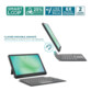 Étui clavier pour Samsung Galaxy Tab A11+ et A9+