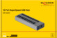 Hub USB 3.0 avec 10 ports et interrupteurs