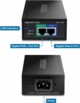 Injecteur PoE++ Gigabit 60 W