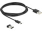 Lecteur de codes-barres 1D / 2D sans fil bluetooth, 2,4 GHz et USB