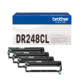 Pack de 4 tambours originaux DR-248CL pour imprimante laser couleur
