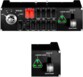 Panneau de commandes de vol avec interrupteurs et molettes