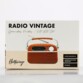 Radio vintage aspect bois AM/FM/SW