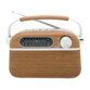 Radio vintage aspect bois AM/FM/SW