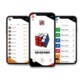 3 interfaces avec classements, speedcubing et tutoriels de résolution du cube casse-tête via l'application dédiée