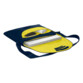 Sac bandoulière pour PC portable 13,3" LA garde robe - Jaune/Bleu marine