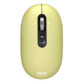 Souris Bluetooth PURE MAC jaune Port Connect, clics silencieux