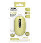 Souris Bluetooth PURE MAC jaune Port Connect, clics silencieux