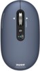 Souris sans fil rechargeable bluetooth Pure Mac 3200 dpi - Bleu foncé