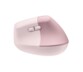 Souris sans fil ergonomique verticale pour droitier Lift 4000 dpi - Rose