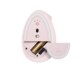Souris sans fil ergonomique verticale pour droitier Lift 4000 dpi - Rose