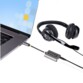 Adaptateur Double Casque USB C avec Entrée Micro