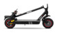 Trottinette électrique Ducati Pro II noire vue de profil avec freins à disque et câbles orange