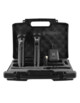 2 micros sans fil UHF Mac Mah W-UHF 200 M avec récepteur rechargeable