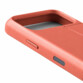 Coque en cuir avec porte-cartes pour iPhone 18 Pro - Marron