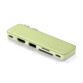 Hub USB-C 6-en-1 Snap Hub Citrus pour MacBook Neo