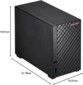 NAS 2 baies Asustor Drivestor 2 Gen2 AS1202T