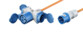 Câble de raccordement CEE 3G2,5 mm² Goobay 10 m orange