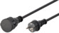 Rallonge électrique extérieure Goobay 25 m noire IP44