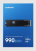Disque dur SSD interne Samsung 990 EVO 2 To M.2 NVMe PCIe 4.0