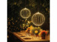 2 sphères lumineuses LED Ø 33 cm et 28 cm