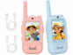 2 talkies-walkies rechargeables pour enfants avec vidéo et écran couleur