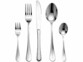 couverts de table en acier inoxydable brillant