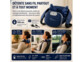 Appareil de massage 3D chauffant rechargeable pour nuque